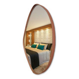 Espelho Decorativo Orgânico We Mirror 60x40cm Para Parede