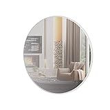 Espelho Decorativo Redondo De 60cm Dalla Costa Off White