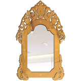 Espelho Decorativo Veneziano Dourado 50x82