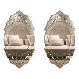 Espelho Decorativo Veneziano Provençal 43x81 3890