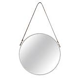 Espelho Em Metal Moas Off White 57 5 X 3 5 X 36 Cm