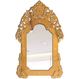 Espelho Espelho Veneziano Decorativo Provençal 65x100 3885 Cor Da Moldura Dourado