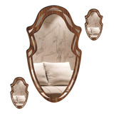 Espelho Grande Corpo Inteiro Decorativo Sala Padua 64x130cm