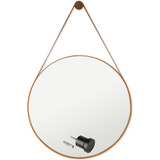 Espelho Grande Para Banheiro Escandinavo 60cm C Suporte