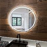ESPELHO JATEADO LED 45X45 LED NEUTRO