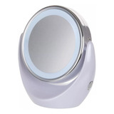 Espelho Lemat Lmo321 Com Aumento De 5x E Luz Led Branco