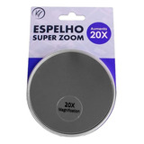 Espelho Maquiagem Klass Vough Aumento 20x Com Ventosas