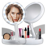 Espelho Maquiagem Portatil Ring Light Profissional