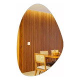 Espelho Orgânico 90x70cm Lapidado Lindo Moderno