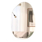 Espelho Orgânico Decor Lapidado 90x70 Grande Moderno Lindo