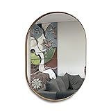 Espelho Oval 60x40cm Com Moldura Cor