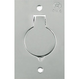 Espelho Placa P piso Inox 4x2 1tomada Red Olivo Pll74