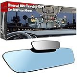 Espelho Retrovisor Antirreflexo Espelho Retrovisor De Carro De 330 Mm De 330 Mm Com Encaixe Espelho Retrovisor Interno Convexo Para Carro Amplo Angular Reduz O Ponto Cego Espelho Retrovisor