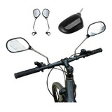 Espelho Retrovisor C Refletor P Bicicleta Elétrica E Mtb