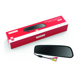Espelho Retrovisor Monitor Câmera De Ré Tela 4 3 Lcd 1080p