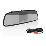Espelho Retrovisor Monitor Para Câmera De Ré Tela 4 3 Lcd