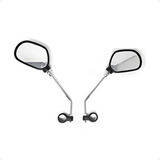 Espelho Retrovisor Moto Bike Com Refletor Para Bicicletas Urbanas E Mtb