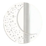 Espelho Sala Quarto Mandala Decorativo Acrílico Redondo 60cm