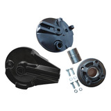 Espelho Traseiro Dianteiro Flange Coroa Preta Titan 150 2005