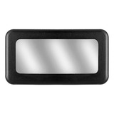 Espelho Universal Quebra Sol Preto 15cm X 8cm