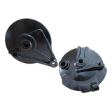 Espelhos Freio Traseiro E Dianteiro Preto Cg Fan 125 2009