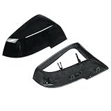 Espelhos Retrovisores 1 Par De Tampas De Espelho Retrovisor Lateral Para 1 2 3 4 Séries F20 F30 F31 F32 F34 F36 E84 2014 2018 ABS Brilhante Capa De Espelho De Carro