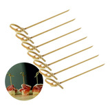 Espetinho De Petisco 7cm Kit Com 1000 Unidades Festa Bistrô Cor Espeto Nozinho Bambu Espetinho Bambu
