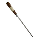 Espeto Aço Inox 420 Madeira E Osso