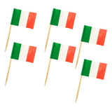 Espeto Bandeira Itália 100 Un Decoração
