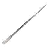 Espeto Espada Inox 60cm Cabo Revestido Alumínio Churrasco