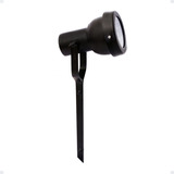 Espeto Jardim Alumínio Luminária E27 Led Bulbo Ou Par20 Cor Preto 110v 220v