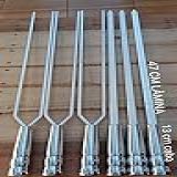 Espetos Para Churrasco Kit 6 Espetos 60 Cm Em Alumínio Para Churrasco