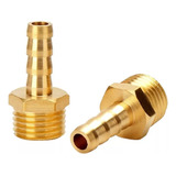 Espigão Adap Macho Fixo Latão 1 4x1 4 Rosca Bsp Kit C 3un