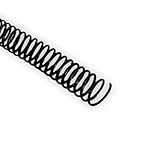 Espiral 14mm Encadernação Até 85 Folhas Preto 100 Unidades
