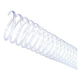 Espiral Para Encadernação Cristal 07mm P 25 Folhas A4 100un