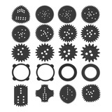 Espirógrafo 16 Pcs Régua Mágica Desenho Geométrico