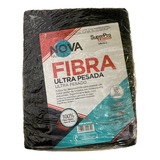 Esponja Bettanin Ultra Pesada De Fibra Abrasiva Preto Pacote X 10