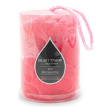 Esponja De Banho Nylon Bucha Esfoliante Corpo E Rosto Kit2un Cor Rosa Kit Esponja De Banho 2un