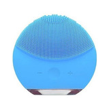 Esponja Elétrica De Limpeza E Massagem Facial Azul