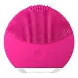 Esponja Elétrica Massagem Limpeza Rosto Recarregável Pink