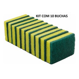 Esponja Esponflora Multiuso De Espuma De Poliuretano 10 U Pacote X 10