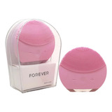 Esponja Limpador Facial Recarregável Rosa Claro Forever