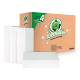 Esponja Mágica Melamina Cozinha Limpeza Akora Supergreen 4un