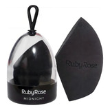 Esponja Maquiagem Ruby Rose Base Contorno Corretivo Chanfrad