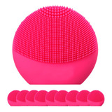 Esponja Massagedora Eletrica 10 Unds Limpeza Facial Mini Usb