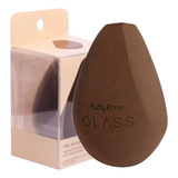 Esponja Ruby Rose De Maquiagem Glass Super Macia Chanfrada