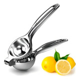 Espremedor Aço Inox Maciço Manual P Limão Suco Chef Gourmet