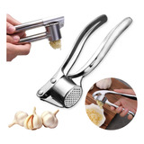 Espremedor Amassador De Alho Inox Triturador Manual Cozinha