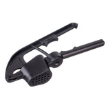 Espremedor De Alho Plus Em Aluminio Preto 19x6 Cm Weck