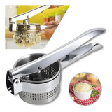 Espremedor De Batata Manual Em Inox Profissional Cozinha